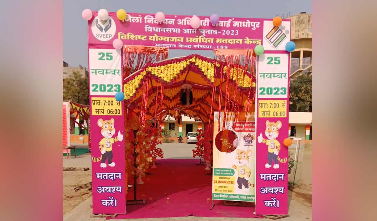 Rajasthan’s 199 assembly seat polling starts with 1,863 candidates