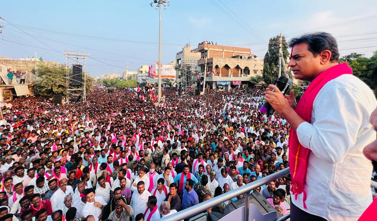 Congress has no moral right to speak about power supply, says KTR