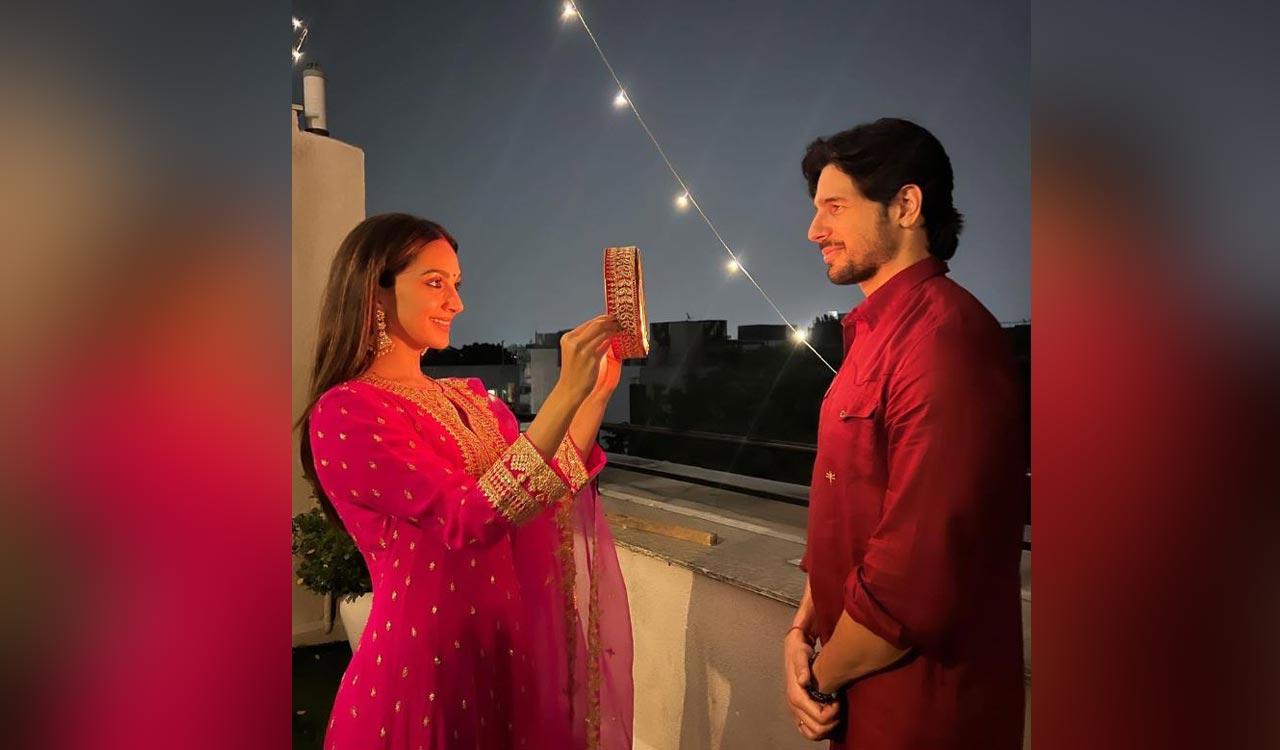 Sidharth Malhotra shares first Karwa Chauth with Kiara Advani