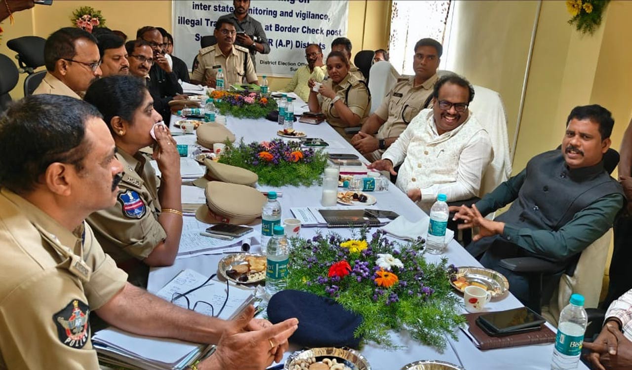 Coordination meeting of Andhra Pradesh, Telangana held at Chillakallu