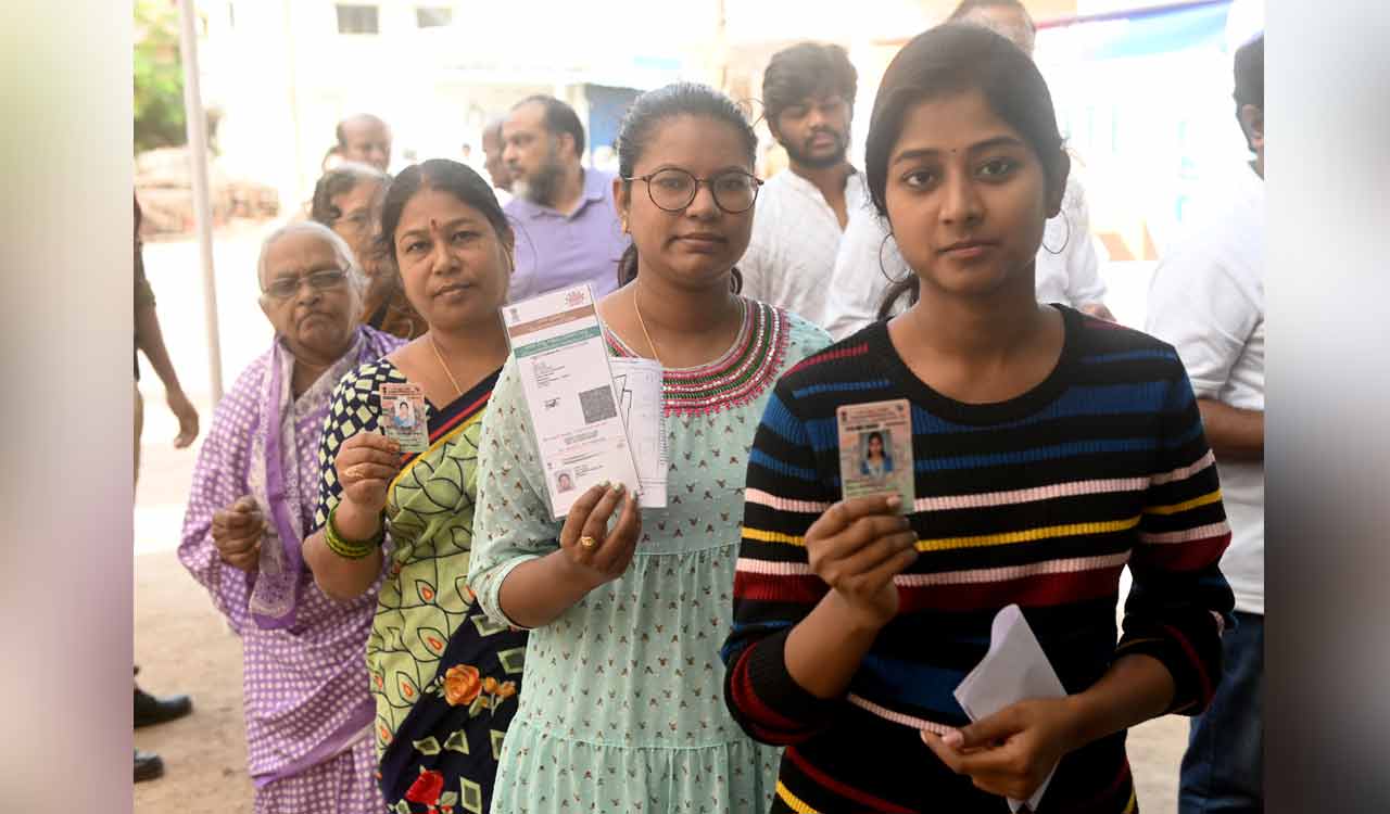 Telangana sees 70.47 percent voter turnout, Hyderabad records 46.12 percent