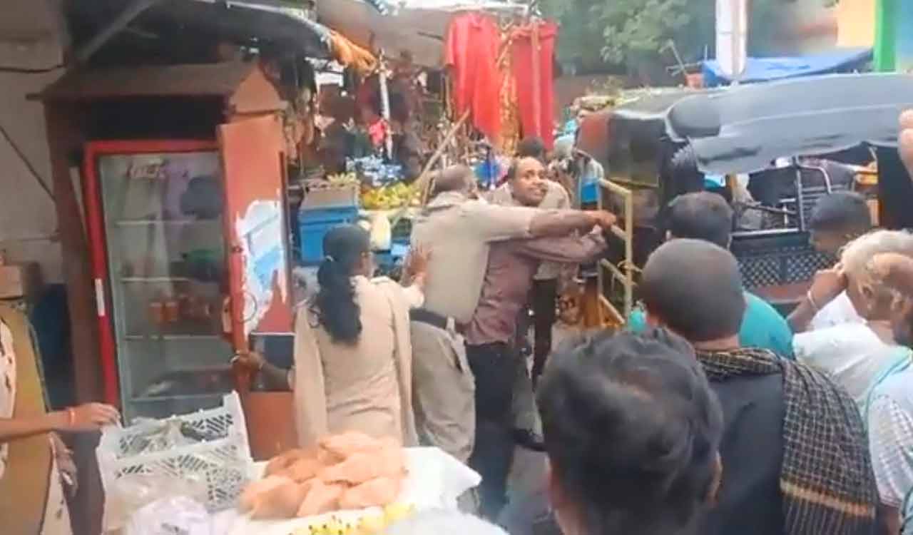 Andhra cops assault Army jawan in dispute over Disha app
