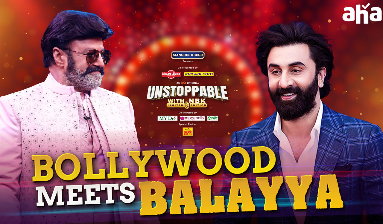 Bollywood meets Balayya: Ranbir Kapoor joins aha’s talk show ‘Unstoppable with NBK’