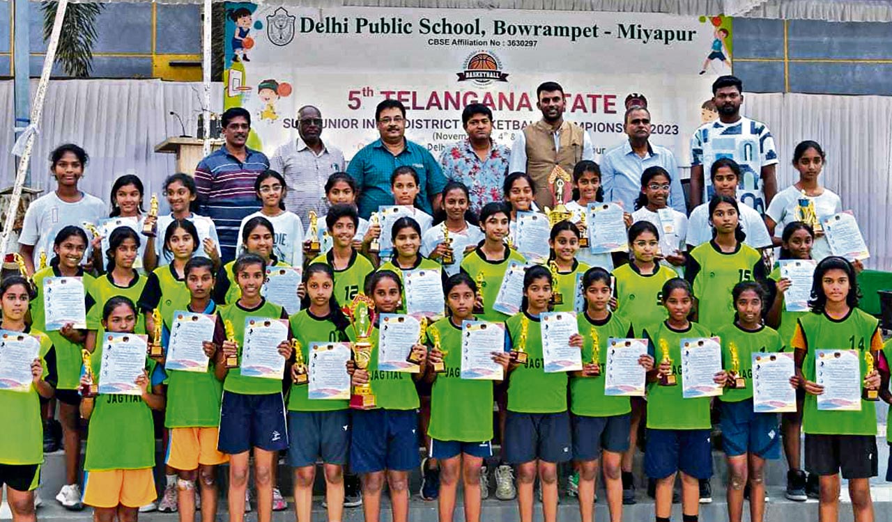 Vikarabad, Ranga Reddy clinch titles at Telangana State Inter-District Basketball Championship
