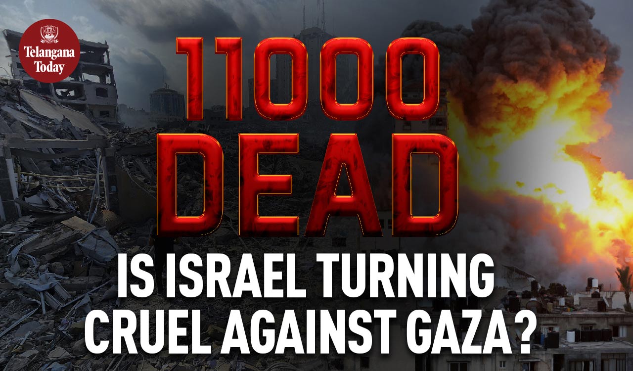 Israel-Hamas War: 11,000 Civilians Killed So Far | Is Israel Turning Cruel Against Gaza?