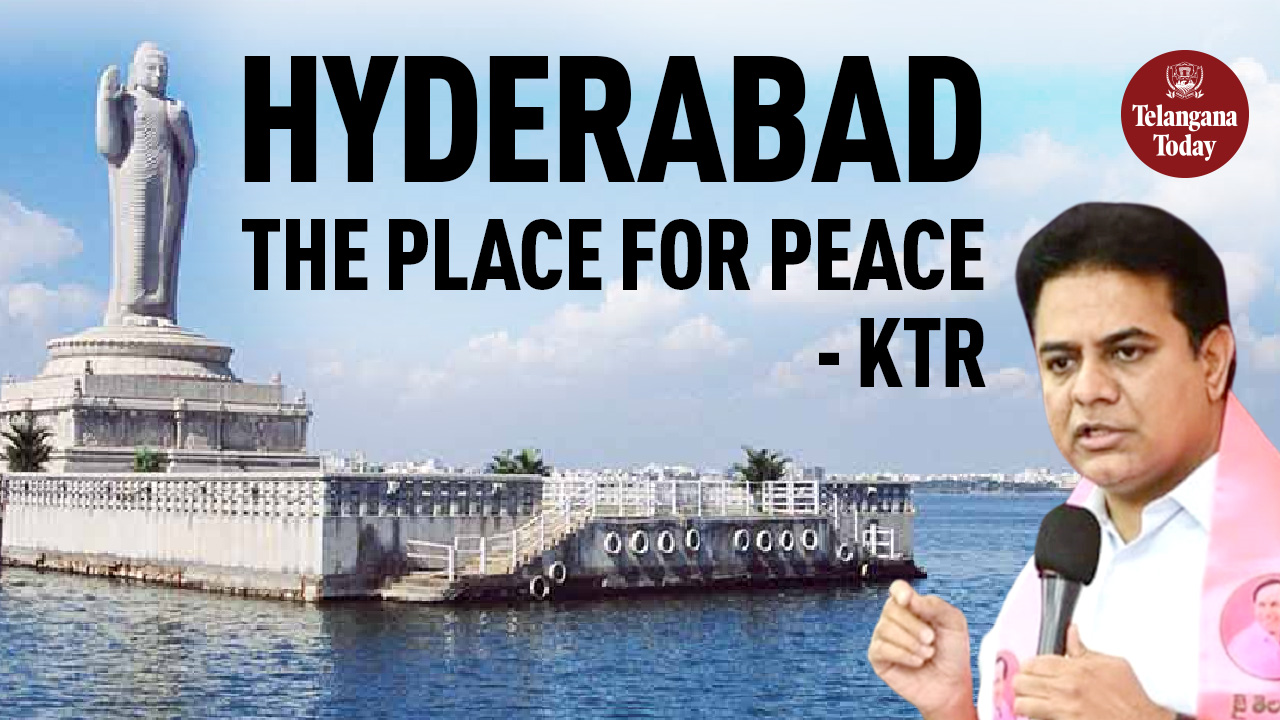 Hyderabad Is A Peaceful City With No Religious And Local Disputes: KT Rama Rao