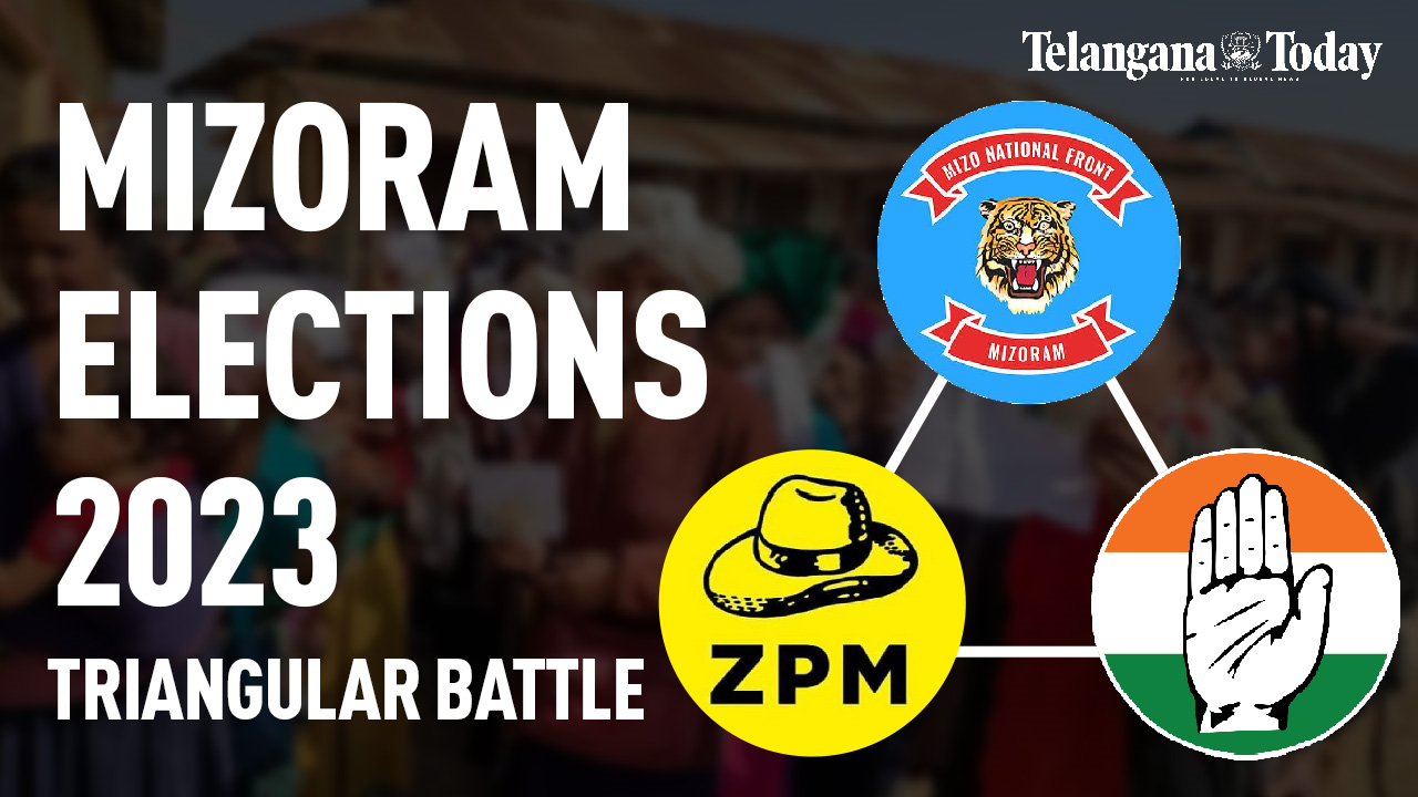 Mizoram Elections 2023: Triangular Battle Between MNF, ZPM, And Congress