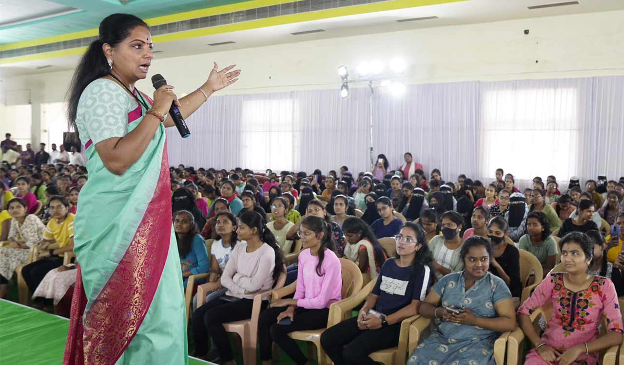 Kavitha says BRS deserves the first vote of youngsters