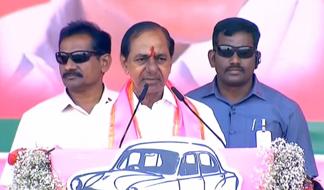 Telangana Polls 2023: KCR sticks to tradition, wraps up campaign in Gajwel