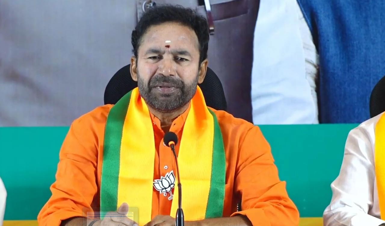 Rahul Gandhi has no moral right to lecture BJP: Kishan Reddy
