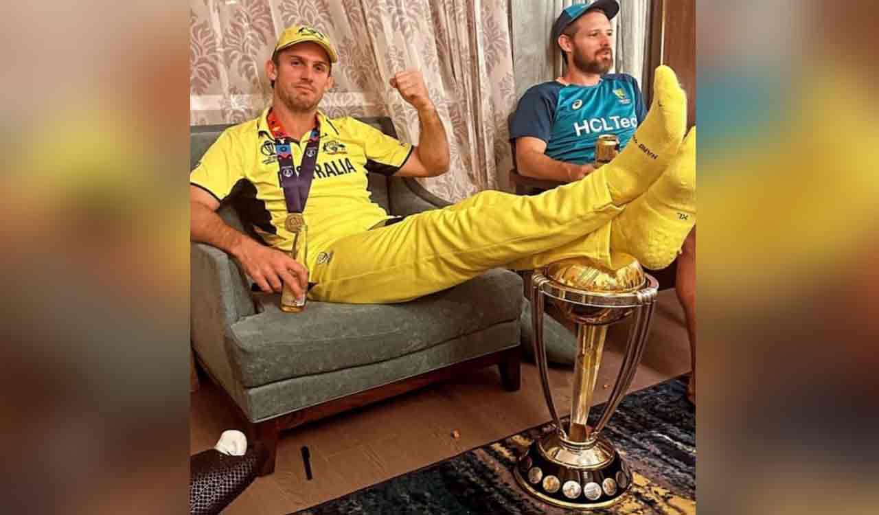 UP RTI activist lodge complaint against Australian cricketer Mitchell Marsh