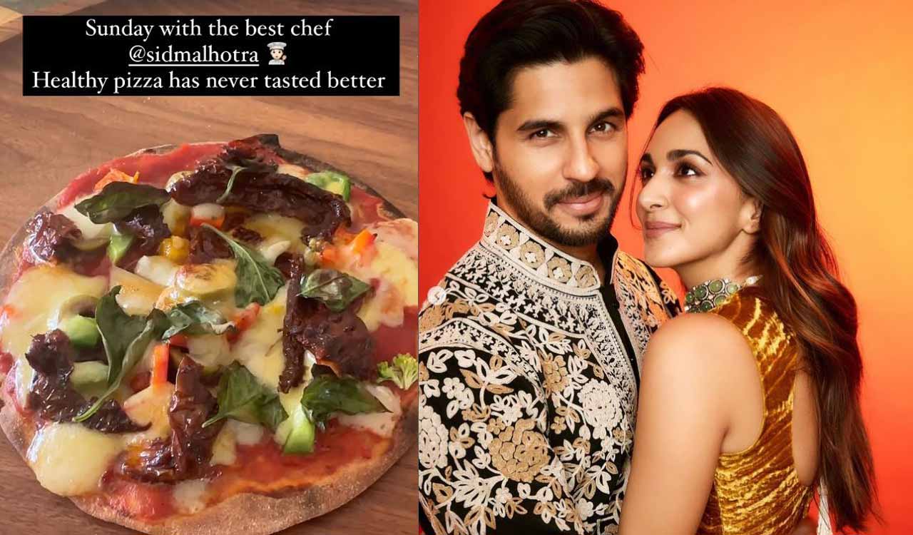 Kiara Advani relishes healthy pizza baked by hubby Sidharth, calls him ‘best chef’