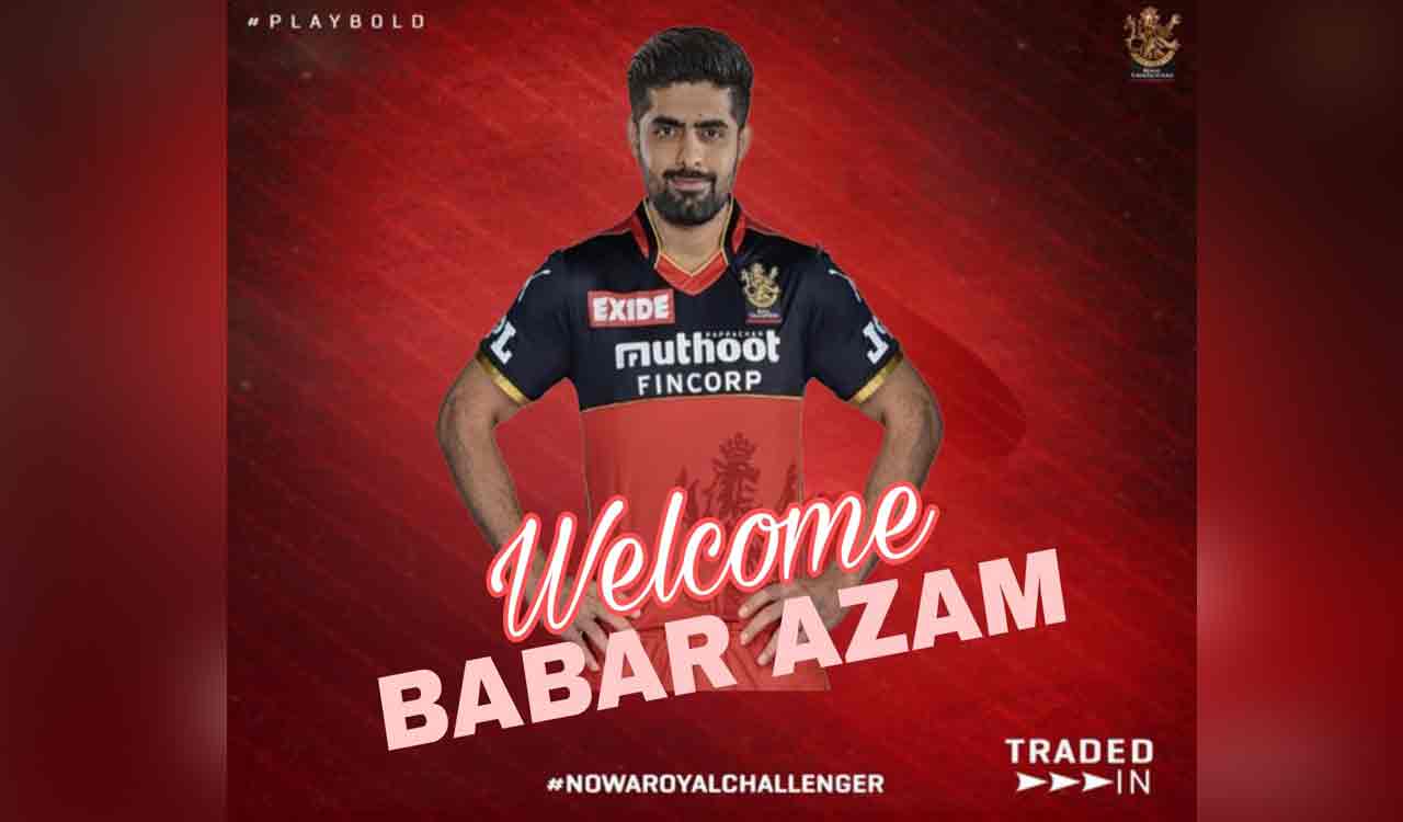 RCB s Trade Post Babar Azam For Aashirvaad Atta Goes Viral Ahead Of 