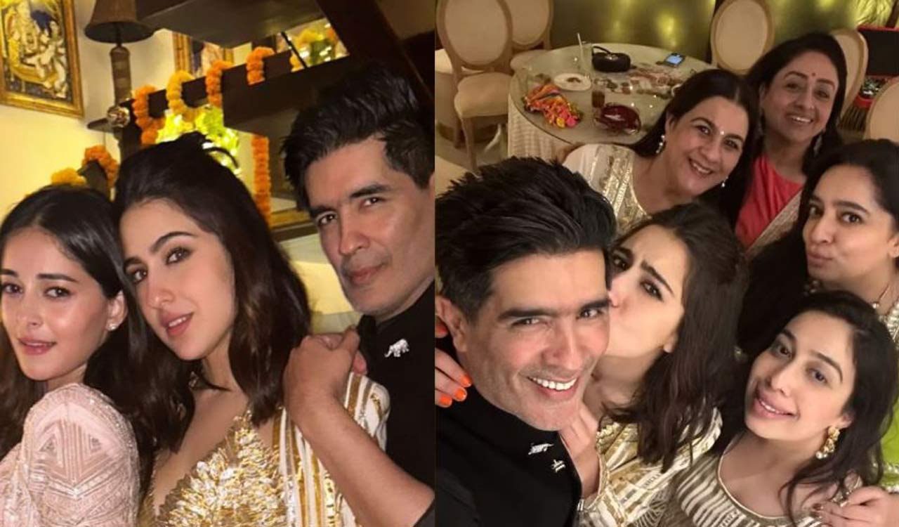 Bollywood glitters at Sara Ali Khan’s Diwali extravaganza