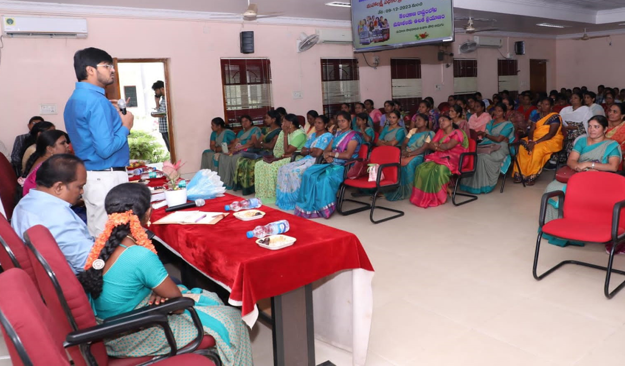 Maha Lakshmi scheme can strengthen women labour force: Collector