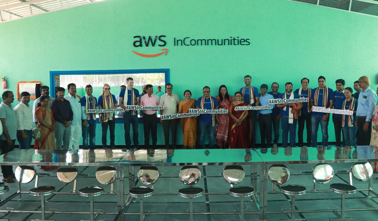 Telangana: AWS renovates Shabad Residential School and initiates 50 farm ponds for rainwater harvesting