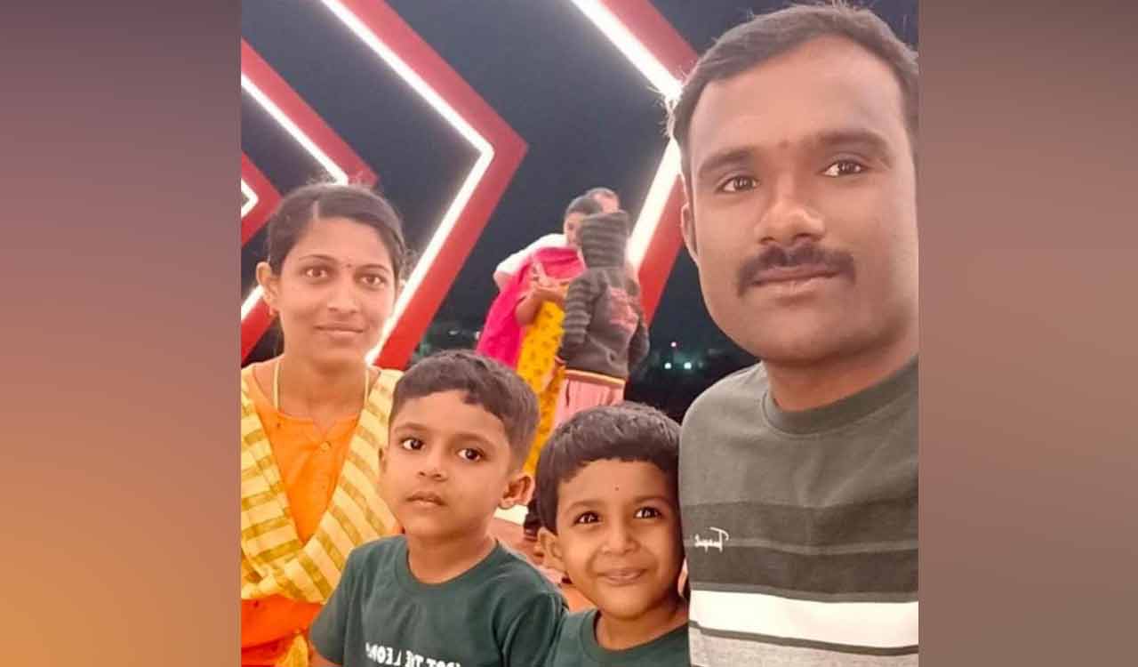Siddipet: Collector’s gunman shoots wife, two children and self to death