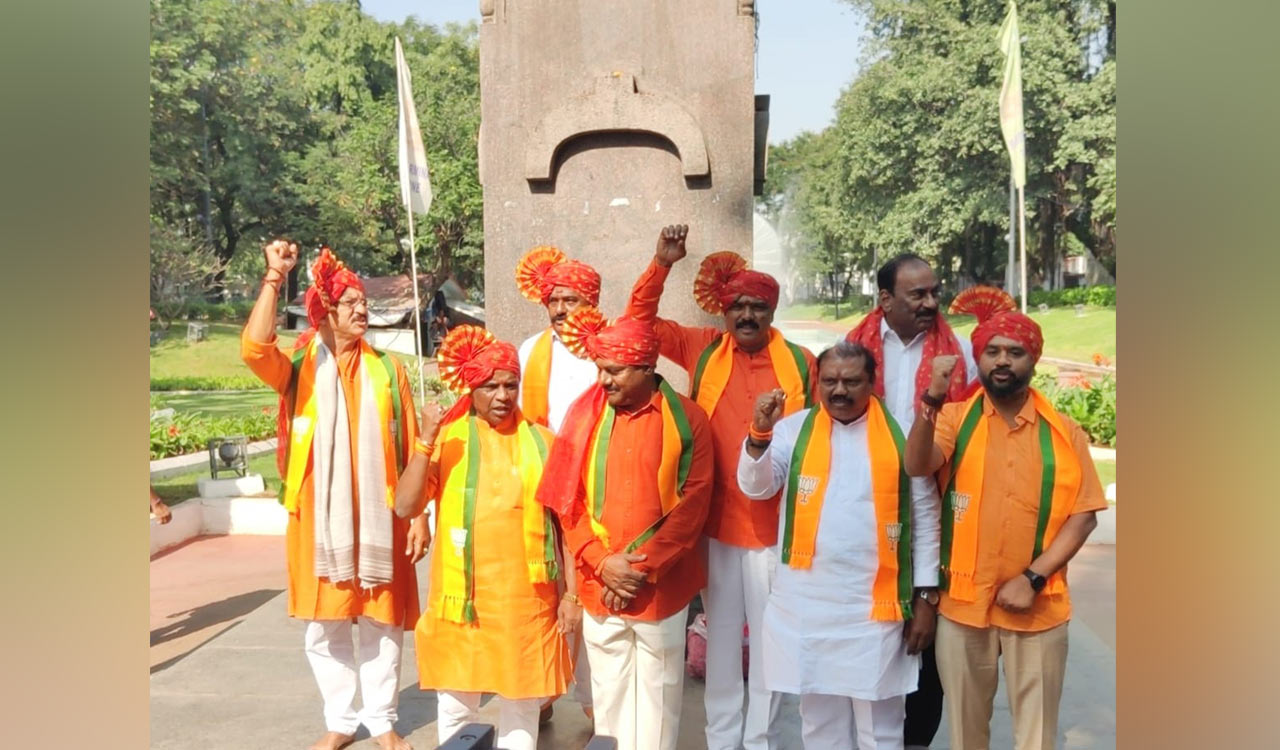 BJP MLAs Boycott Oath Taking Ceremony In Telangana Assembly-Telangana Today