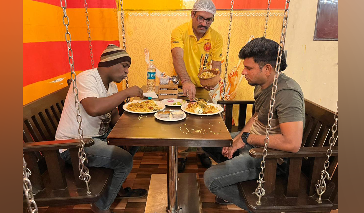 Relish Hyderabadi biryani at only Rs 2