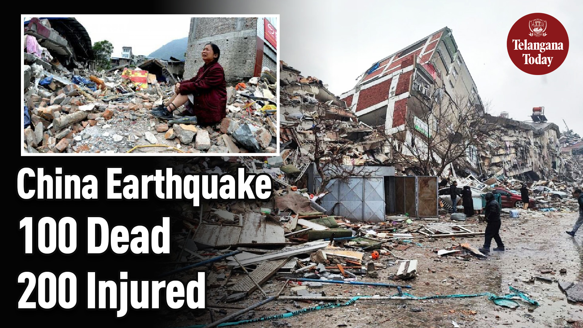 China Earthquake: 6.2 Magnitude Recorded, 111 People Dead, 200 Injured | China News