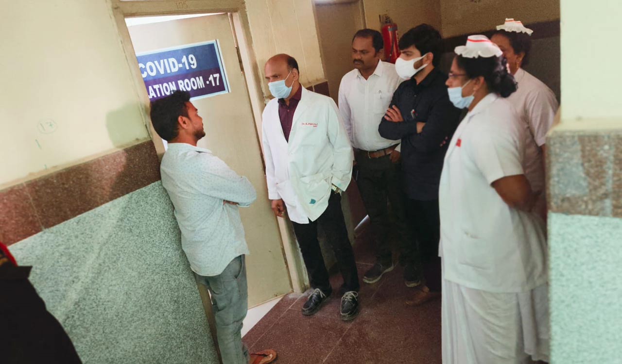 Warangal: New COVID variant concerns prompt special ward at MGM Hospital