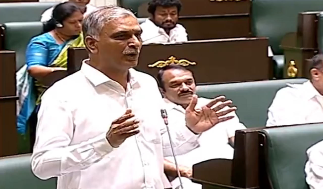 Former minister Harish Rao slams CM’s statements