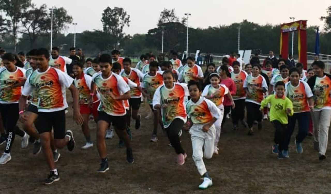 Hyderabad: Honour Run held marking Kargil Vijay Rajat Jayanti