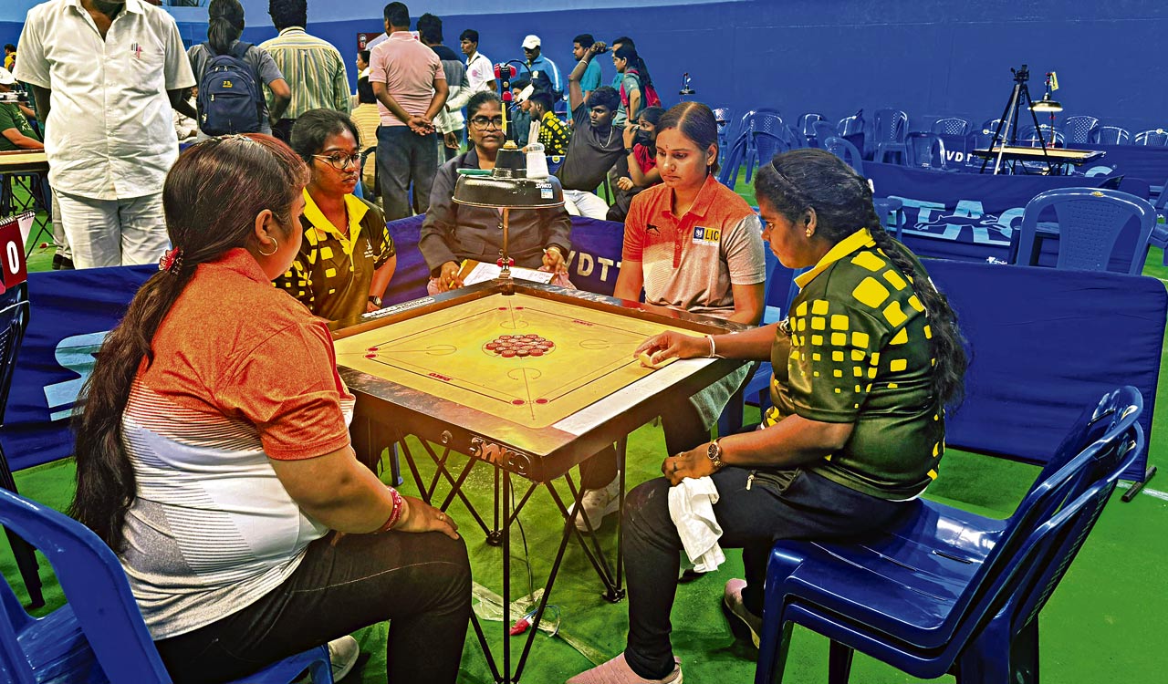 DeepikaApoorva emerge winners at 28th Federation Cup Carrom Tournament