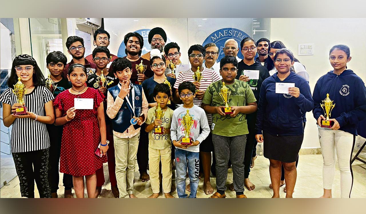 Hyderabad’s Ritvik wins Maestro Below 1500 Chess TournamentTelangana Today