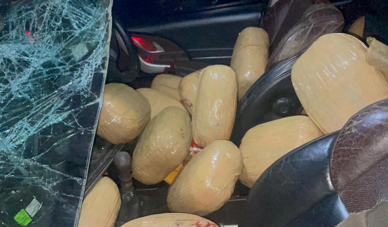 Two persons arrested for possessing ganja in Hyderabad