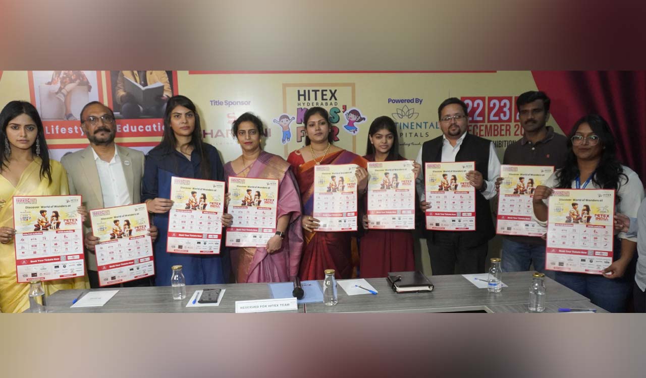 HITEX Hyderabad Kids’ Fair 2023 to be held from Dec 22 to 24