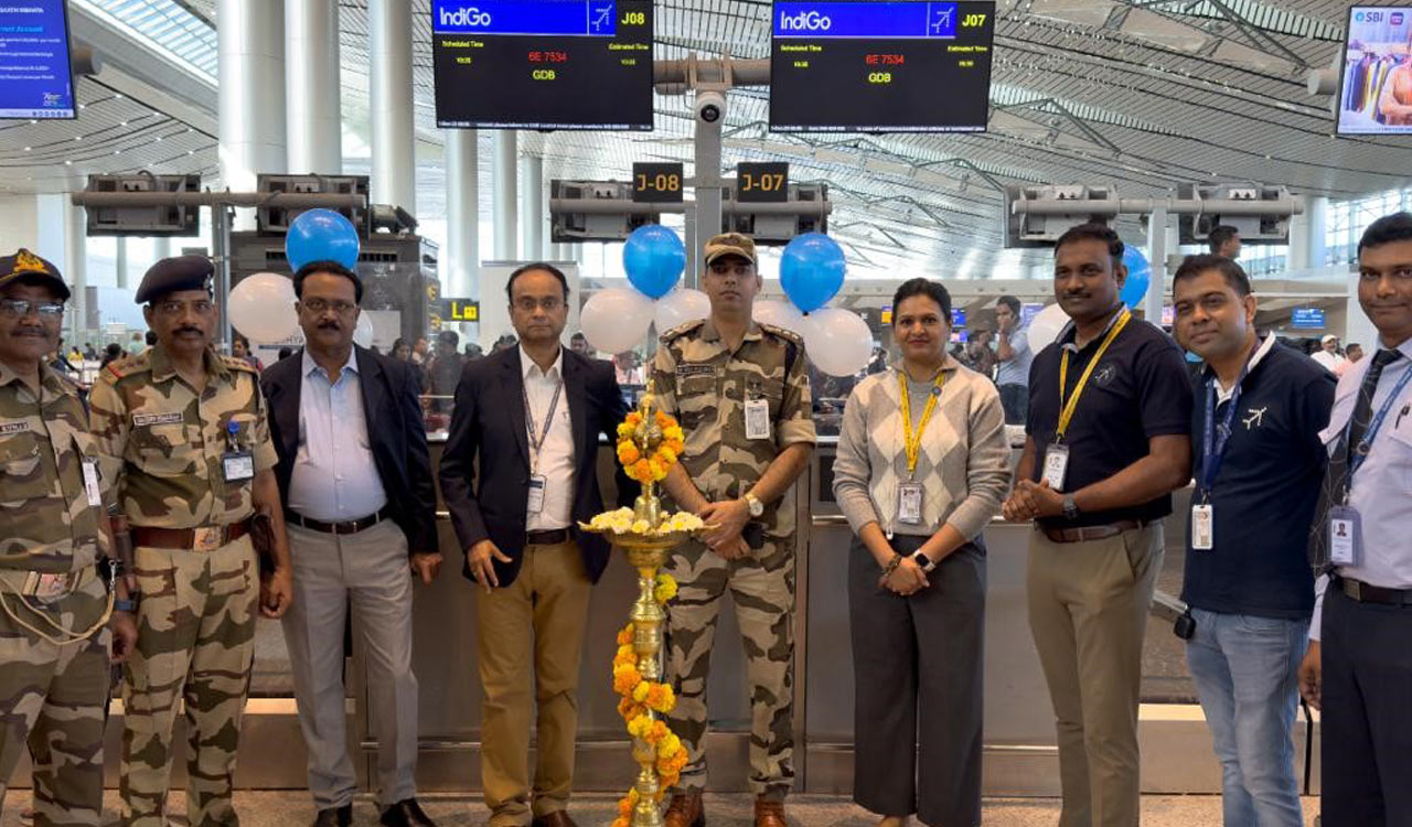IndiGo launches Hyderabad-Gondia flight from GMR Hyderabad Intl Airport