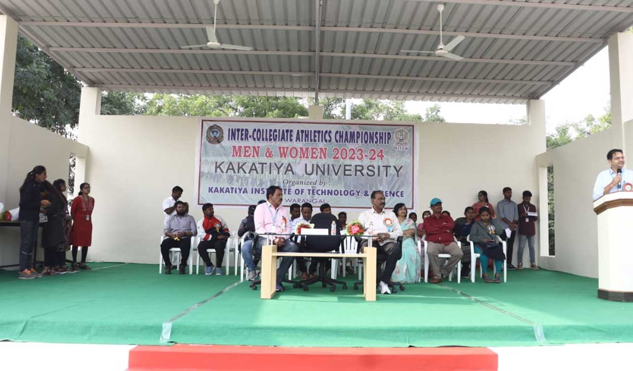 Inter-collegiate athletics championship commences at KITSW