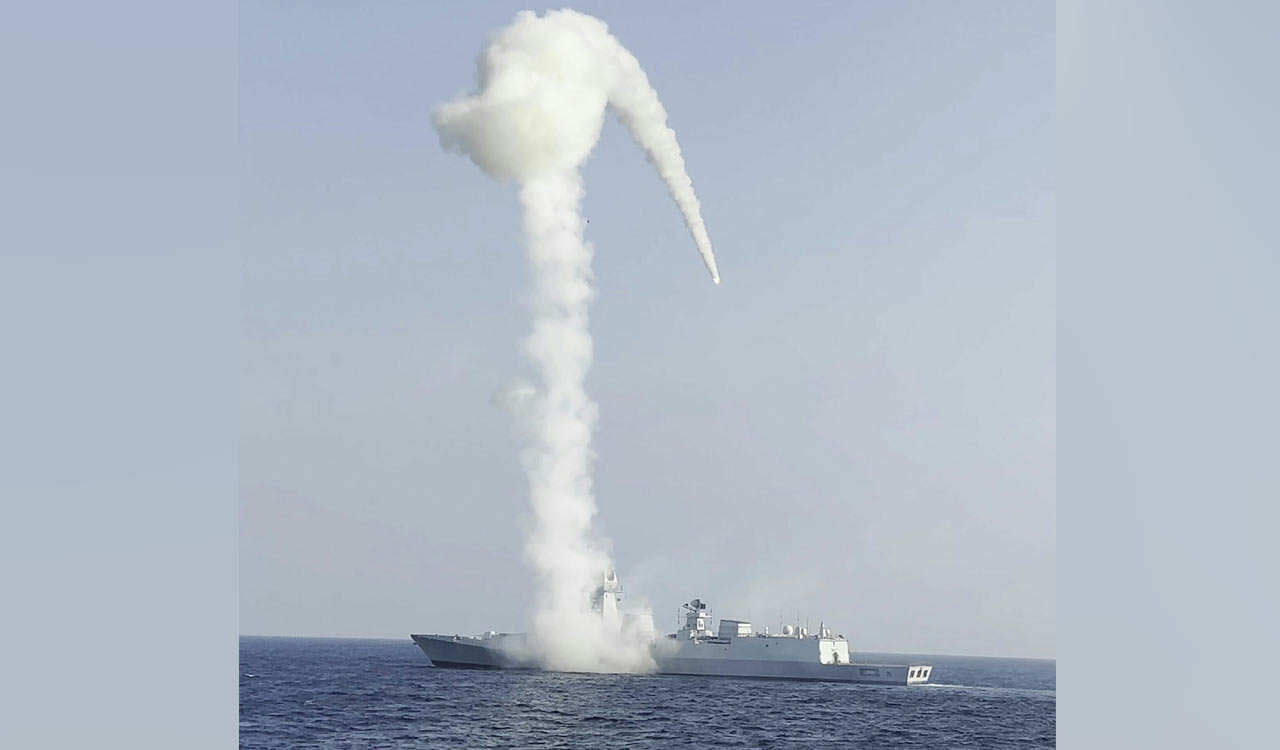 Indian Navy deploys indigenous guided missile destroyer in Gulf of Aden region