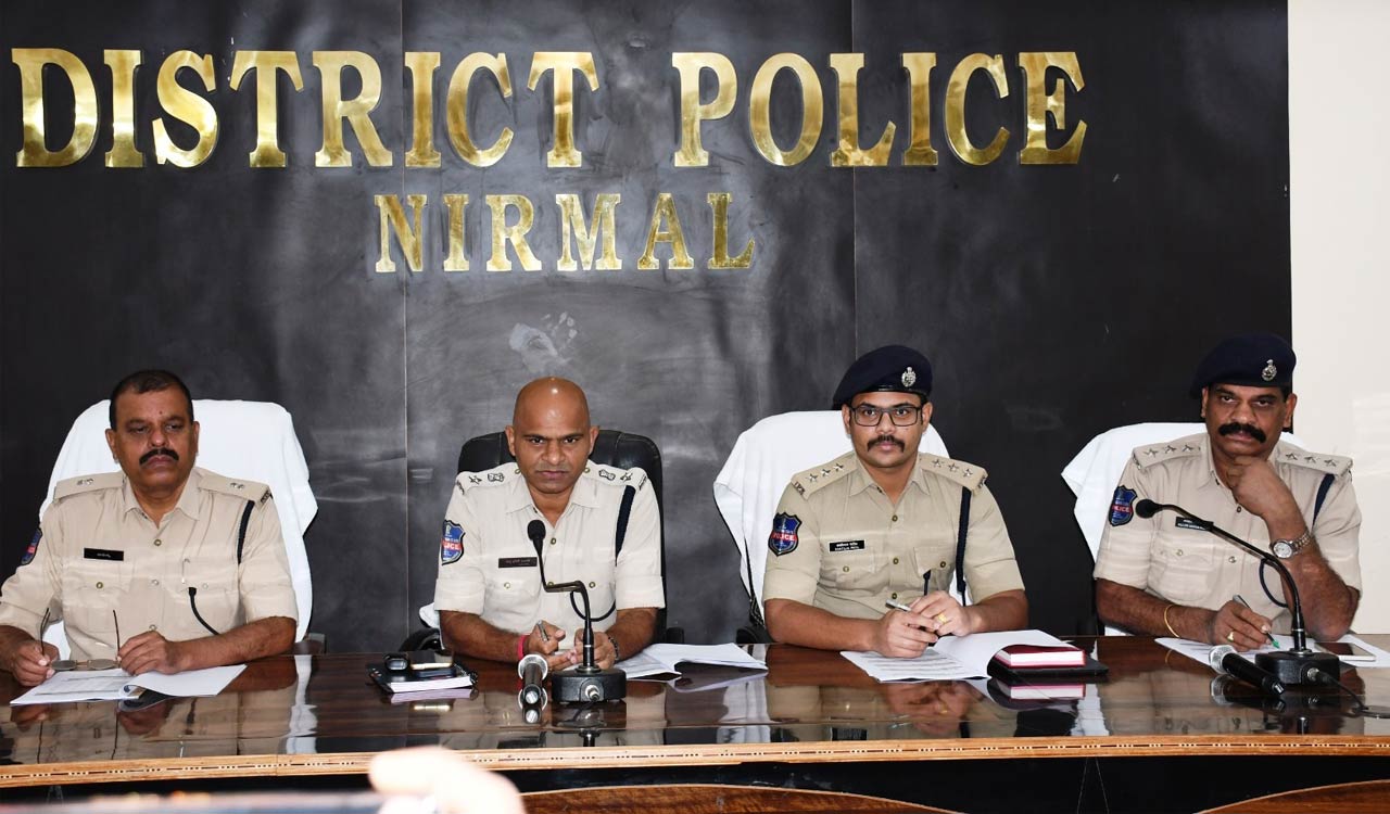 Nirmal sees a slight dip in annual crime rate in 2023