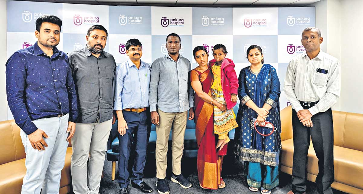 Hyderabad: 6 year-old-girl saved from multiple complications