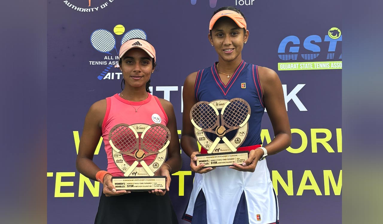 Rashmikaa pair emerges champions at Women’s World Tennis Tour