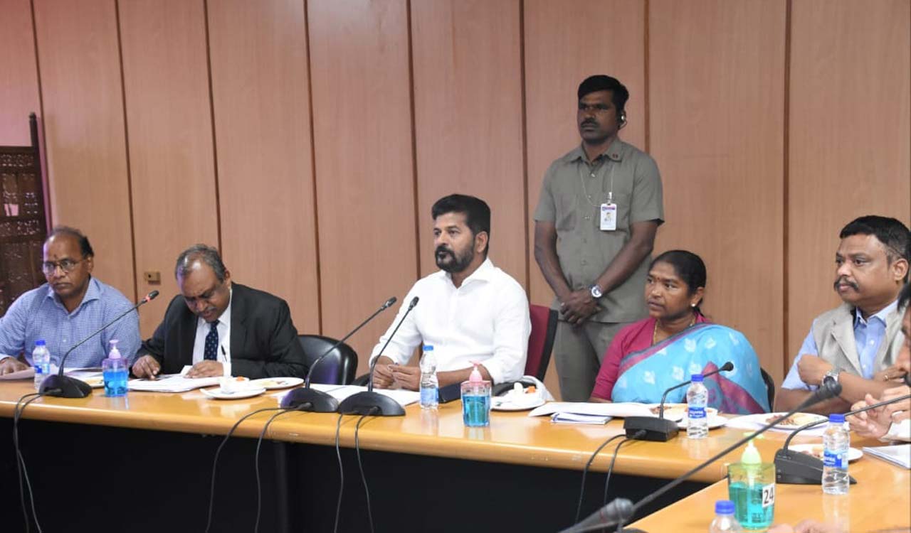 CM Revanth Reddy visits MCRHRD, interacts with faculty