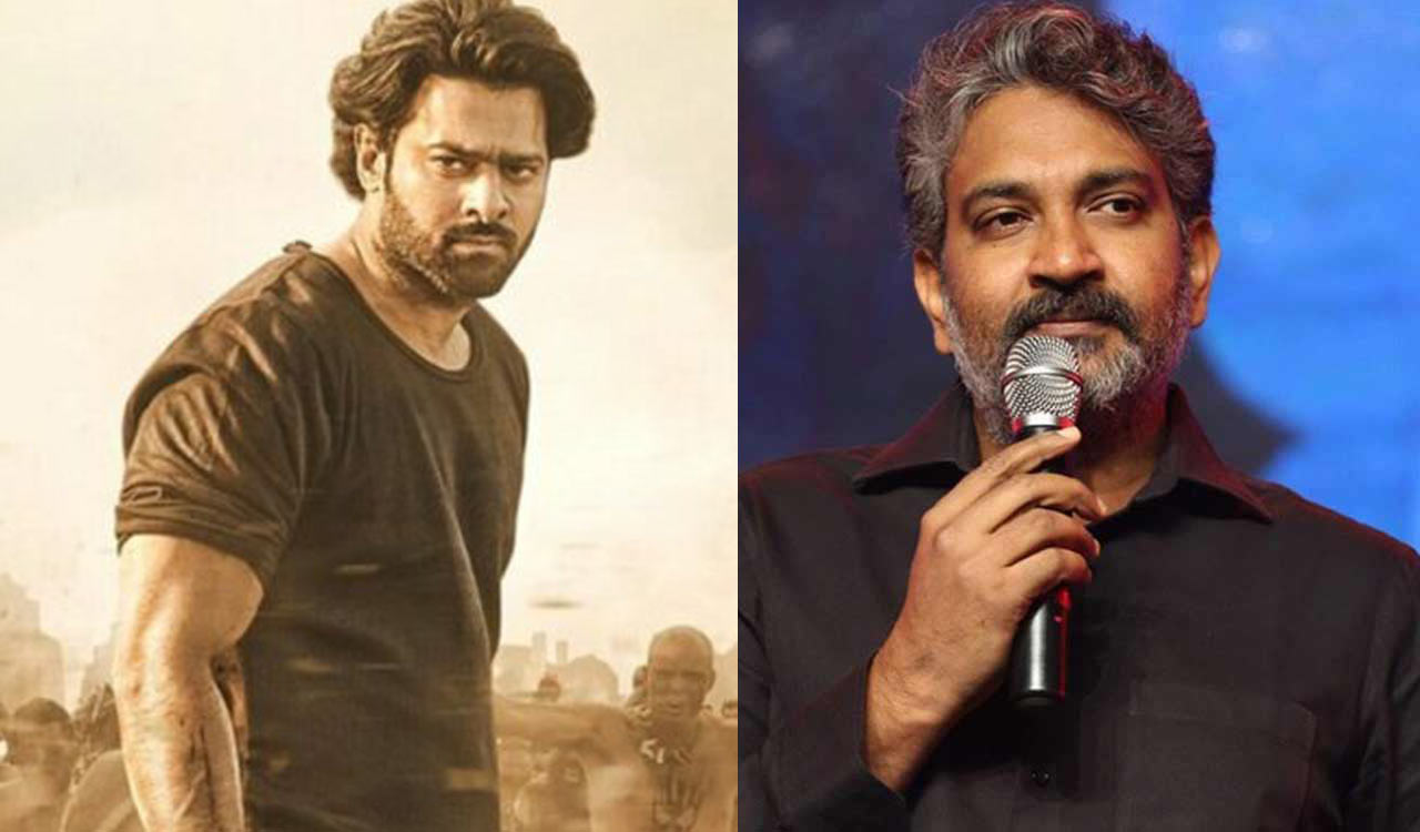 ‘Don’t even think, just do it’: Rajamouli’s advice for Prabhas on Salaar