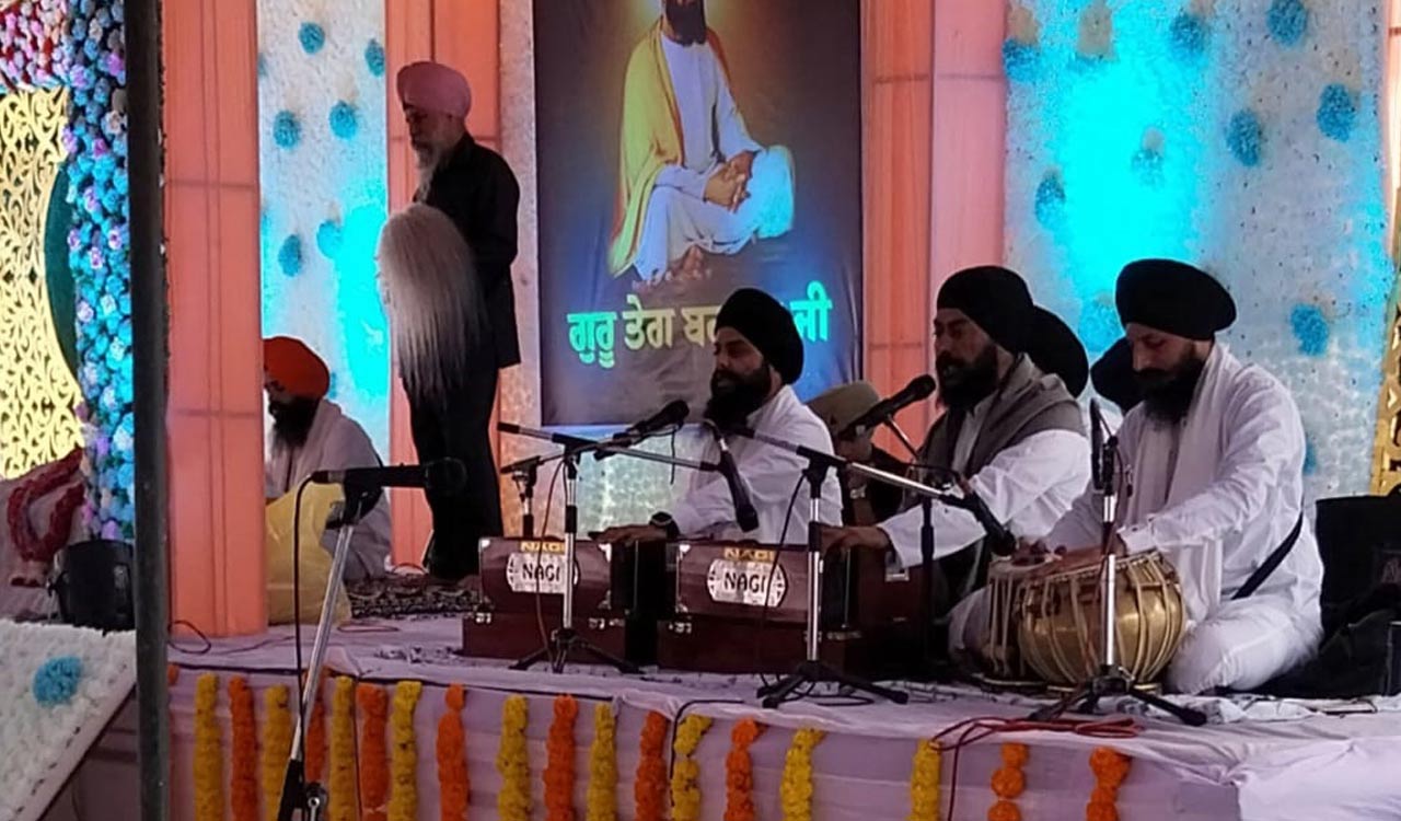 Sikhs observe 348th martyrdom of Guru Teg Bahadur Sahib in Hyderabad