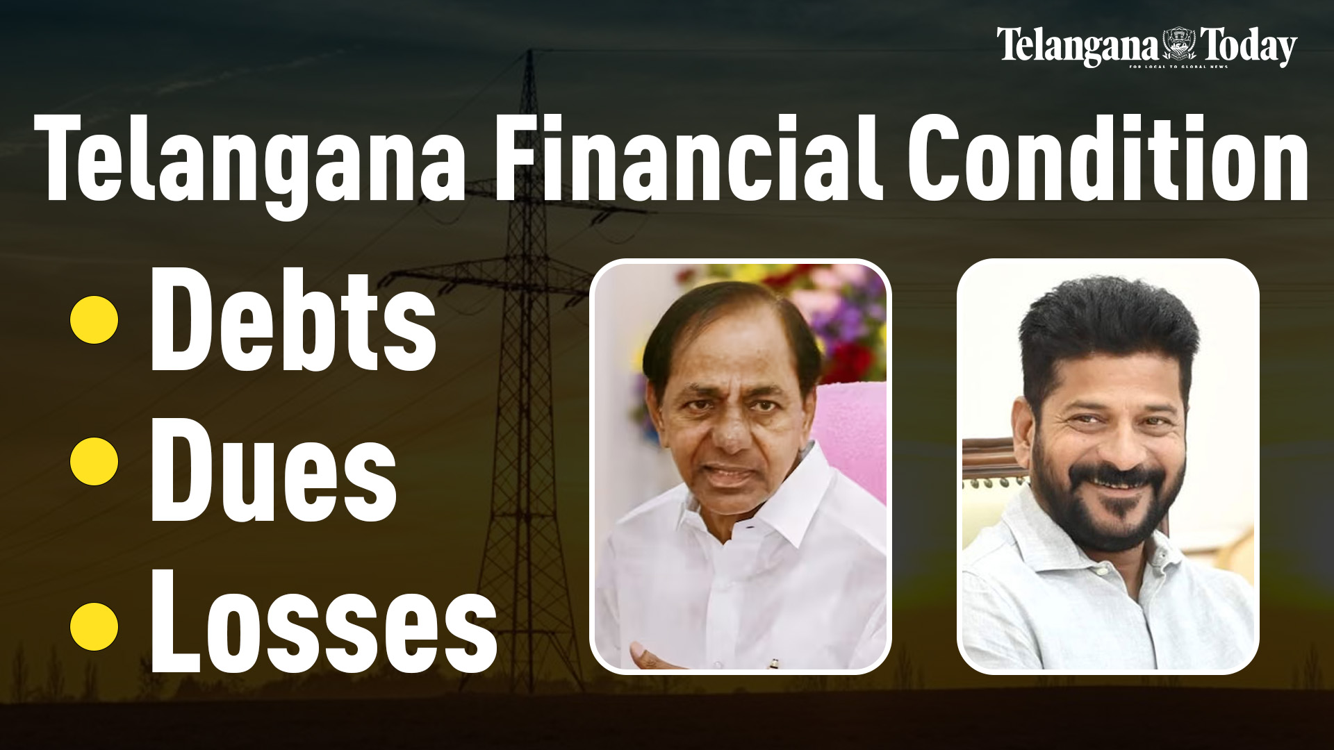 Telangana Financial Condition (Power Utilization): Debts, Dues, And Losses Of The State