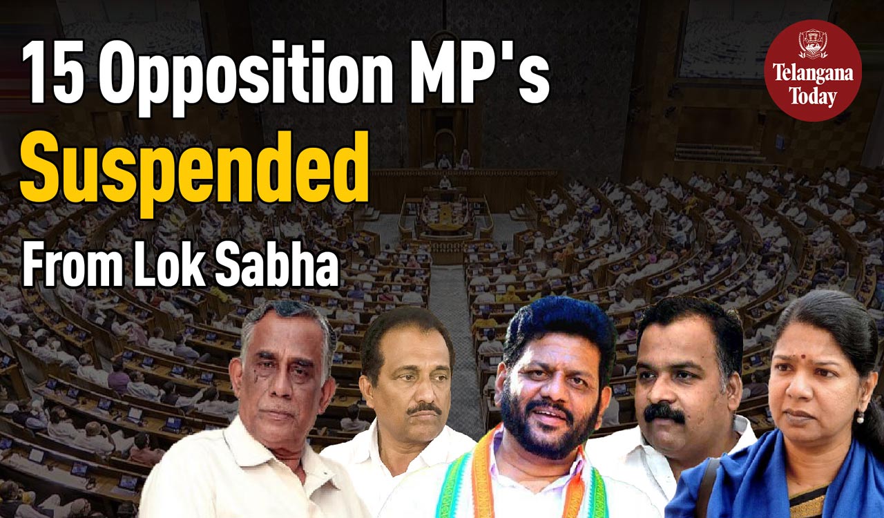 Lok Sabha Winter Session 2023: 15 Opposition MPs Suspended Today ...