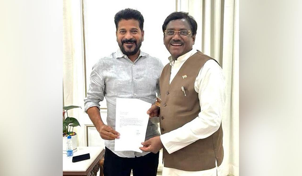 Recruitment of locals: Chennur MLA Vivek thanks CM Revanth Reddy