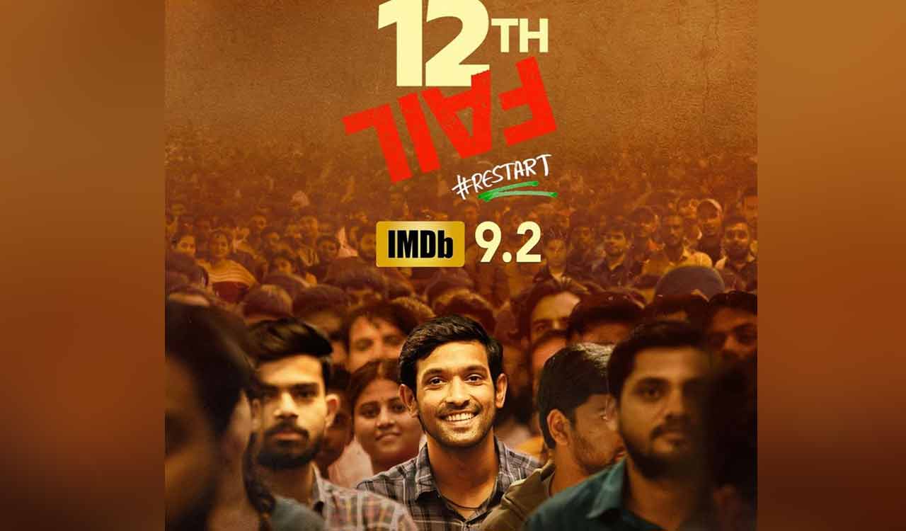 Vikrant Massey-starrer ’12th Fail’ gets 9.2 rating on IMDb-Telangana Today