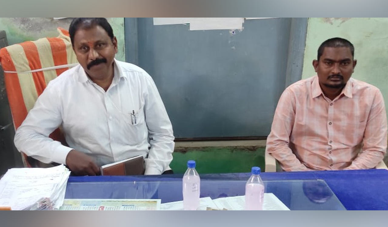 Nirmal municipal Revenue Officer, Bill Collector trapped in ACB dragnet
