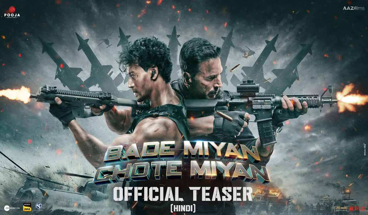 Akshay, Tiger unleash action and thrills in ‘Bade Miyan Chote Miyan’ teaser