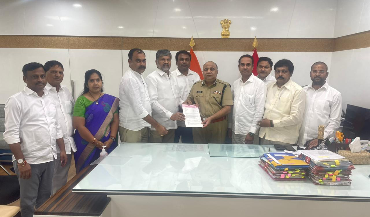 BRS delegation meets DGP