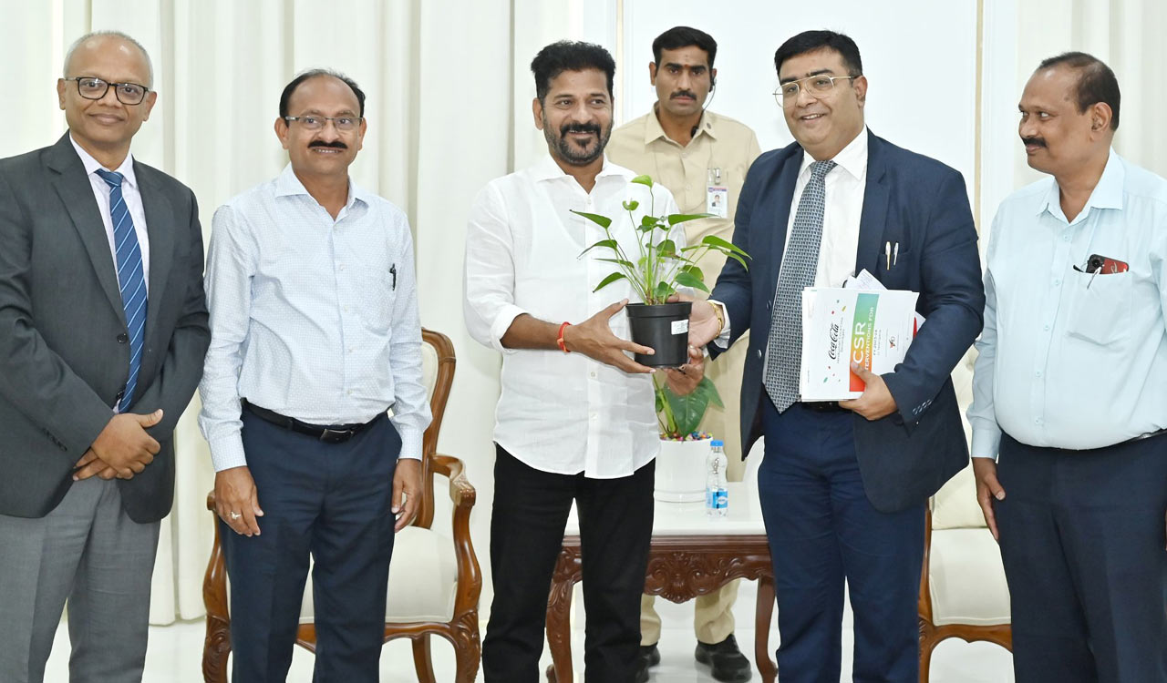 Coca-Cola Beverages delegation meets CM Revanth Reddy