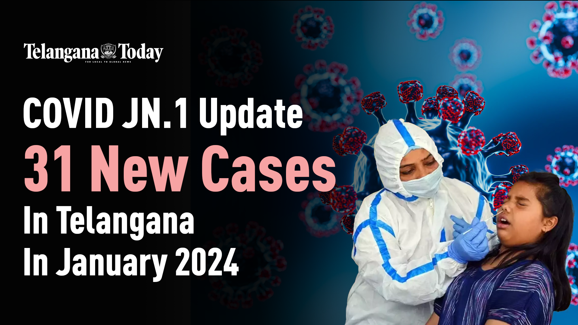 COVID JN.1 Update: 31 New Cases In Telangana In January 2024 | COVID New Variant Cases Rise In India
