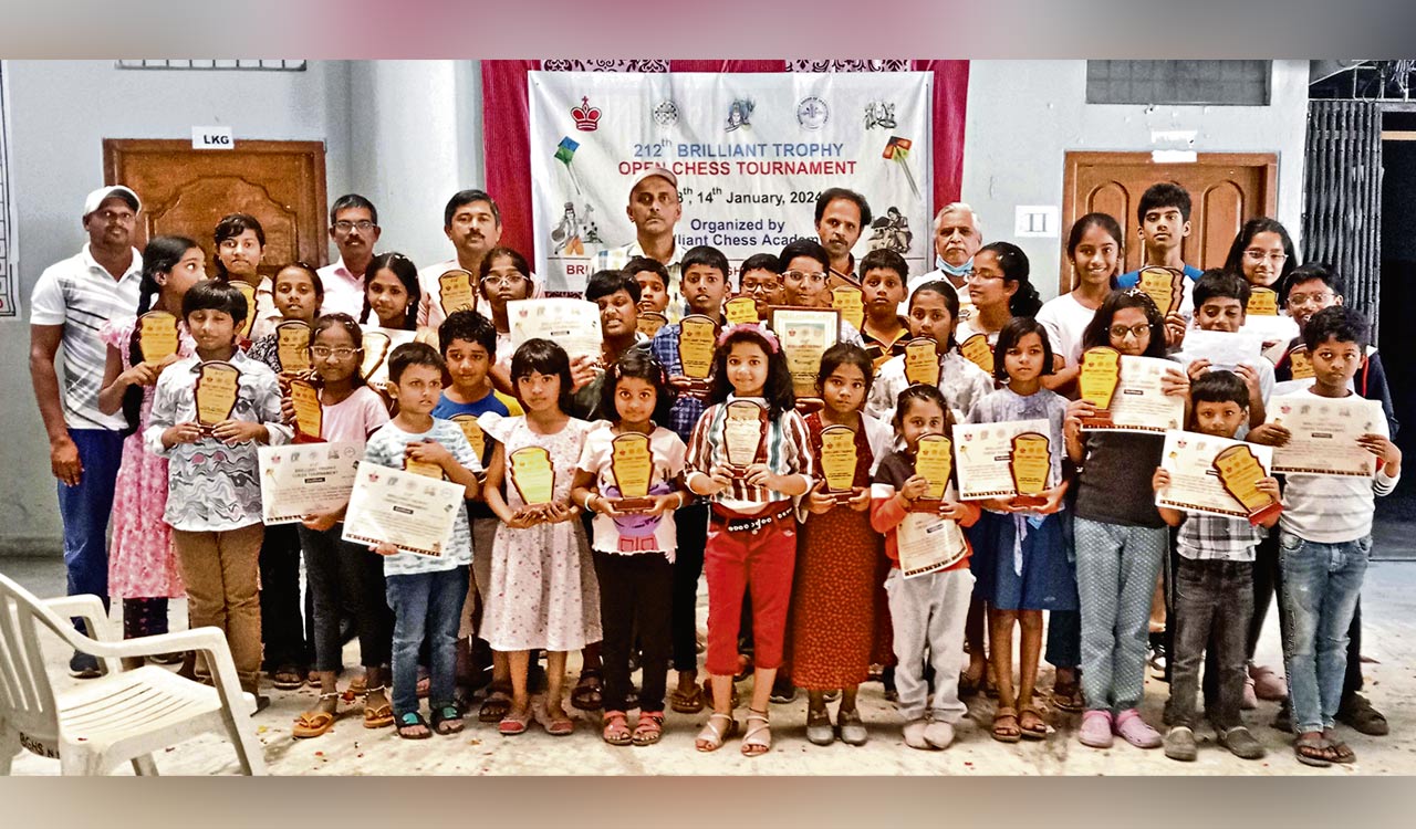 TSWREIS’ Manvith clinches title at Brilliant Trophy Chess Tournament